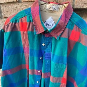 Men’s vintage London fog button size large